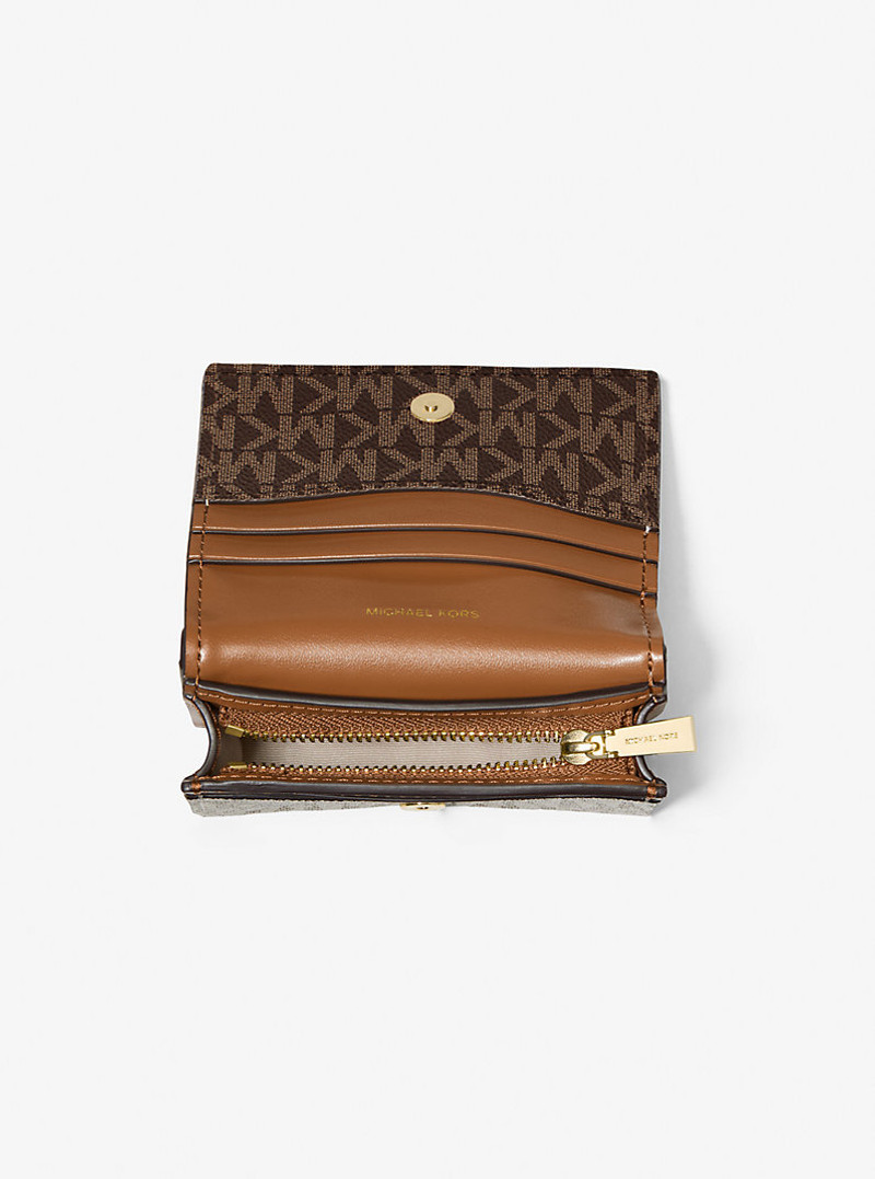 MICHAEL KORS Hamilton Moderne Small Signature Logo Wallet outlook