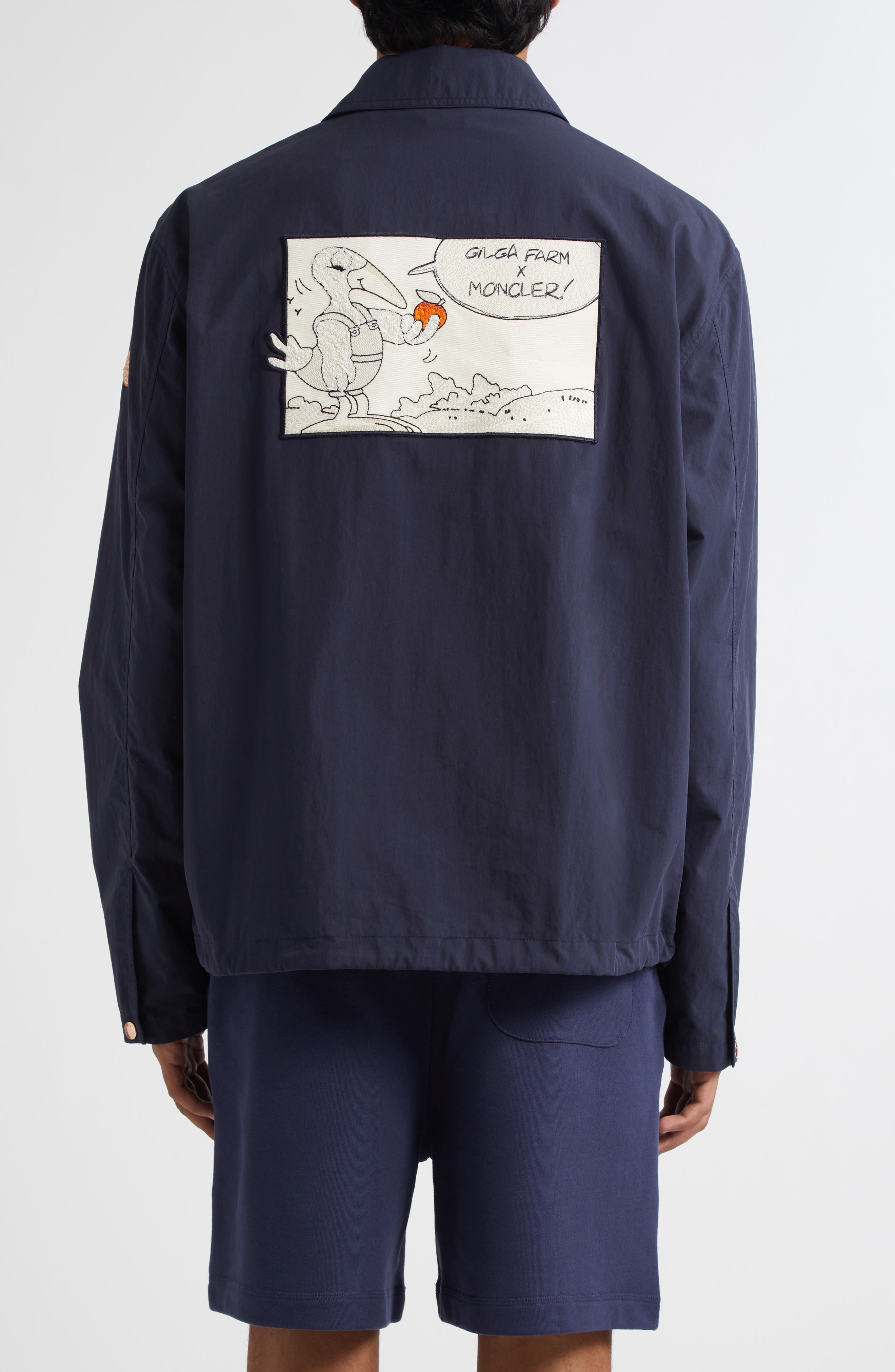 Moncler x Gilga Farm by Donald Glover Satsuma Canvas Jacket in Navy at Nordstrom - 2