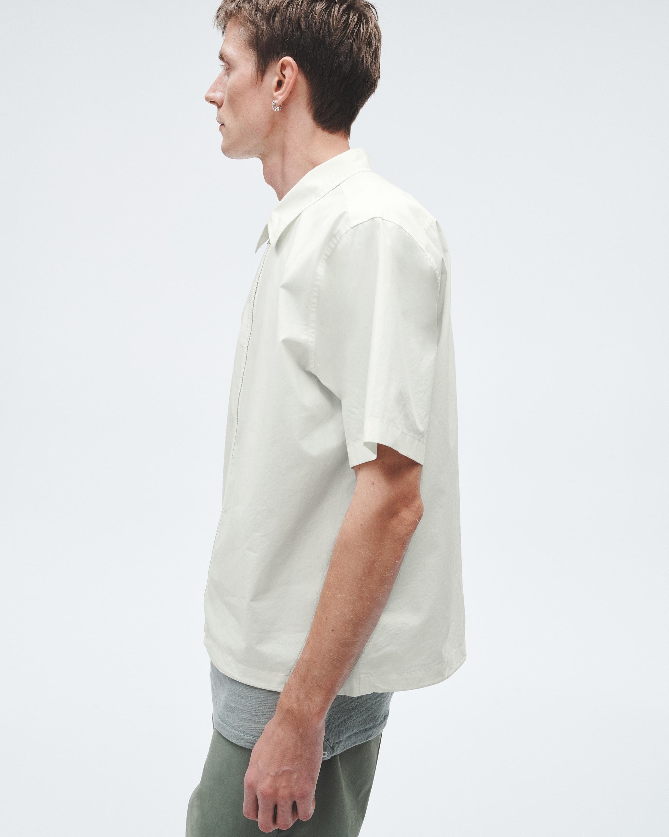 Noah Cotton Zip Shirt
Relaxed Fit Button Down - 3