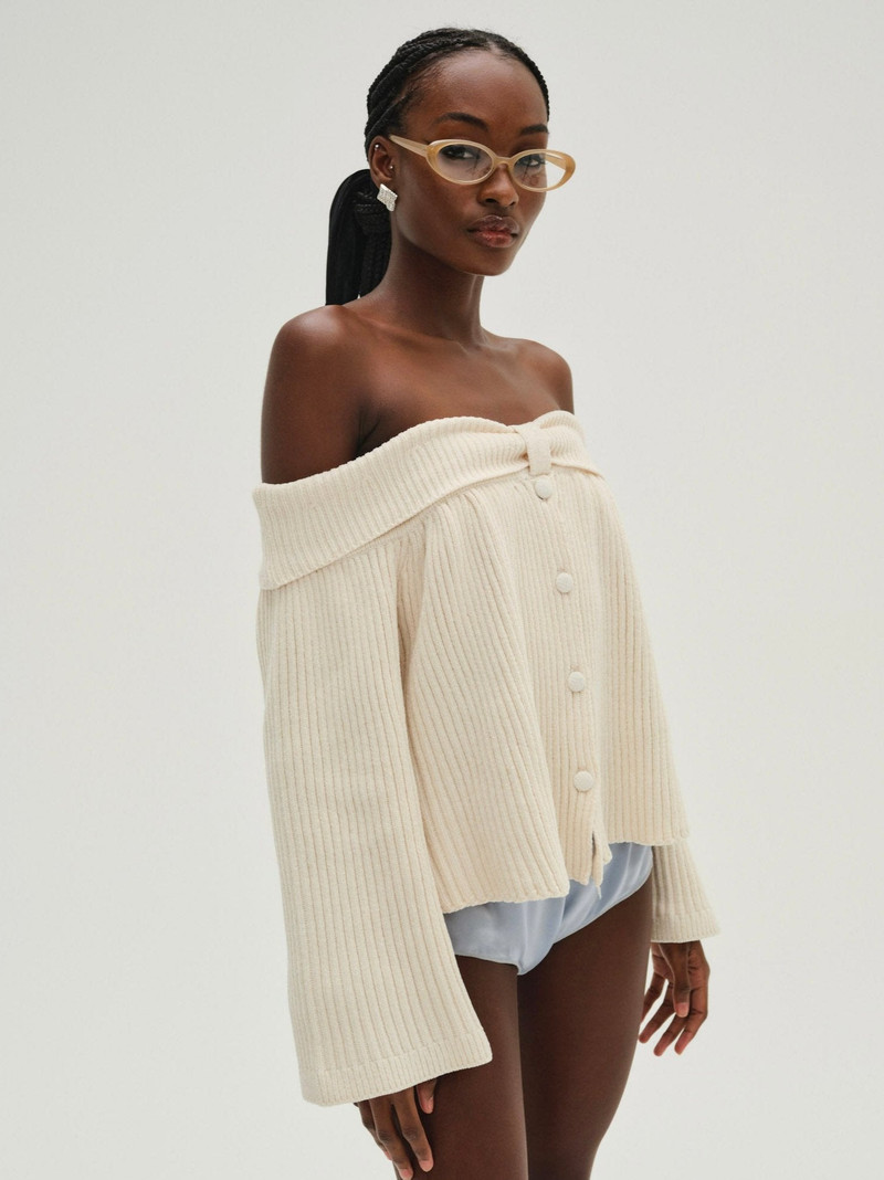 Paola Off Shoulder Sweater 3