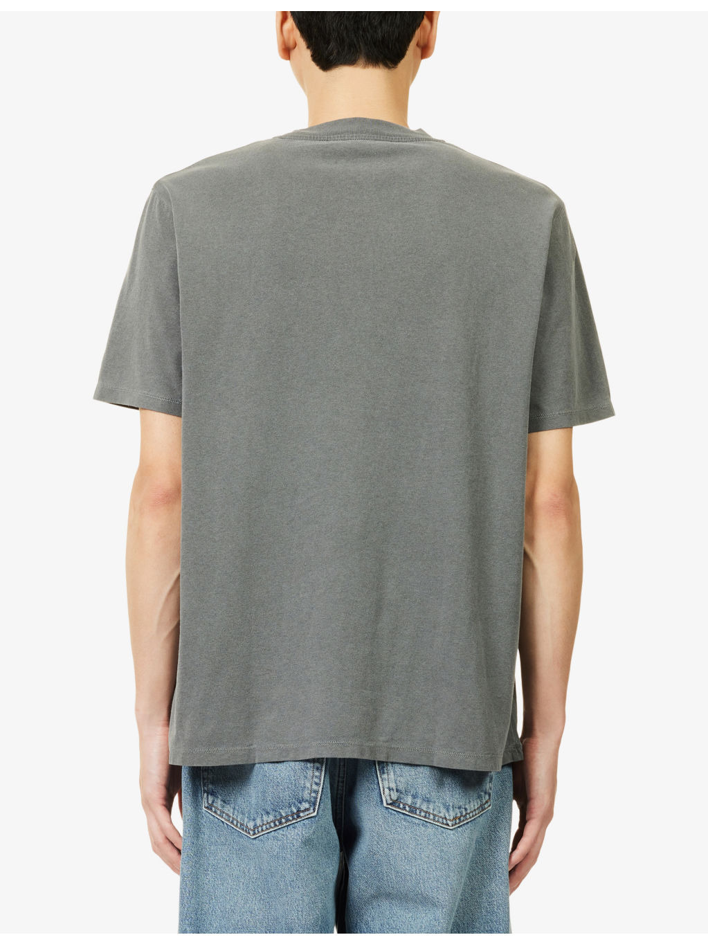 Boxy Short-Sleeve Cotton-Jersey T-Shirt - 4