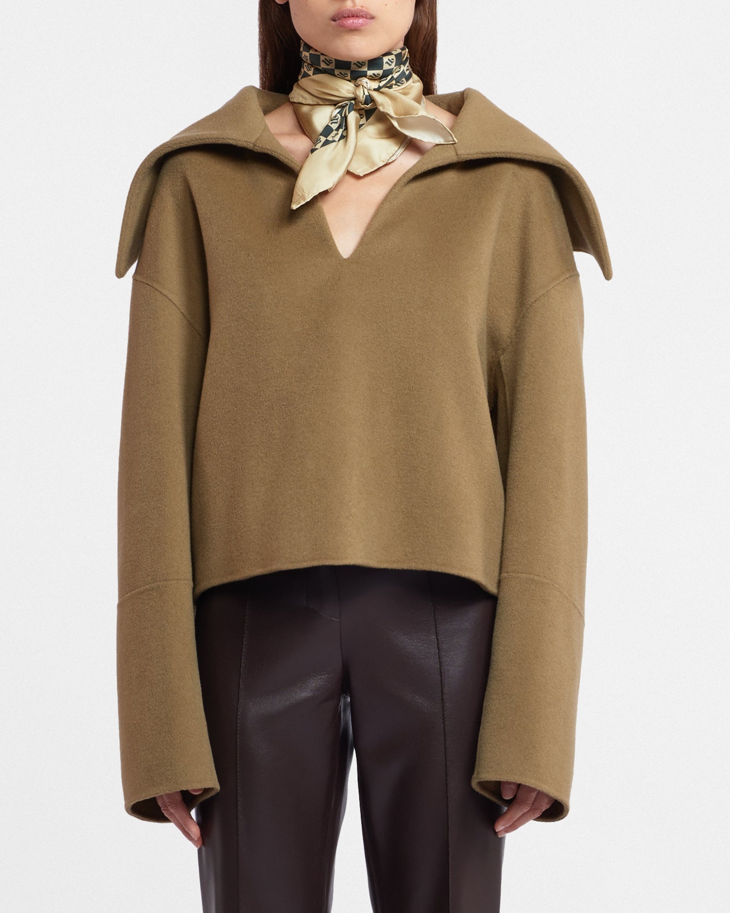 Wool And Silk-Blend Top - 4
