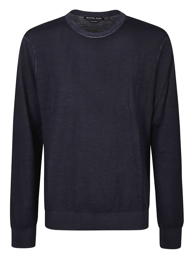 merino-wool crew-neck sweater 1