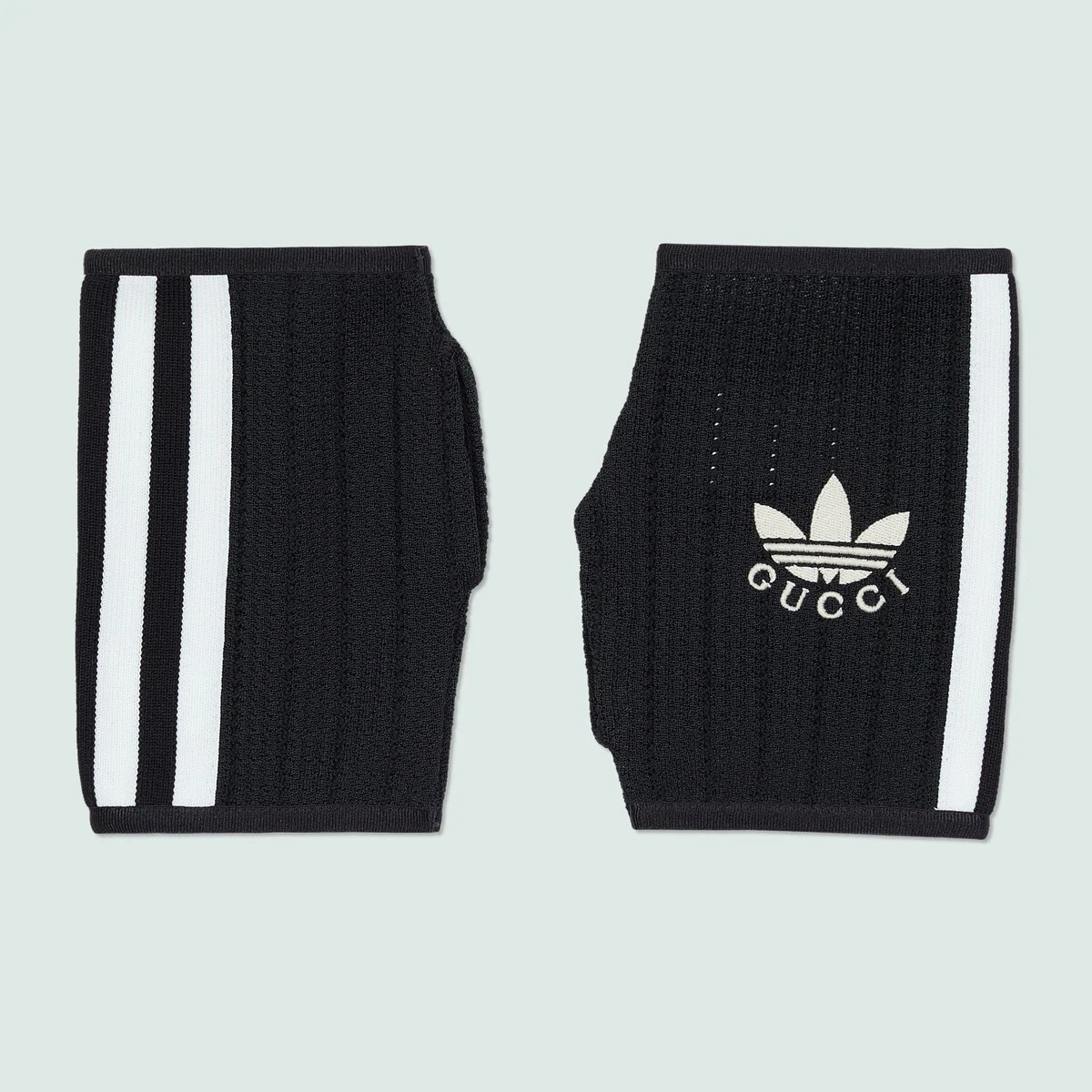 GUCCI adidas x Gucci knit gloves | REVERSIBLE