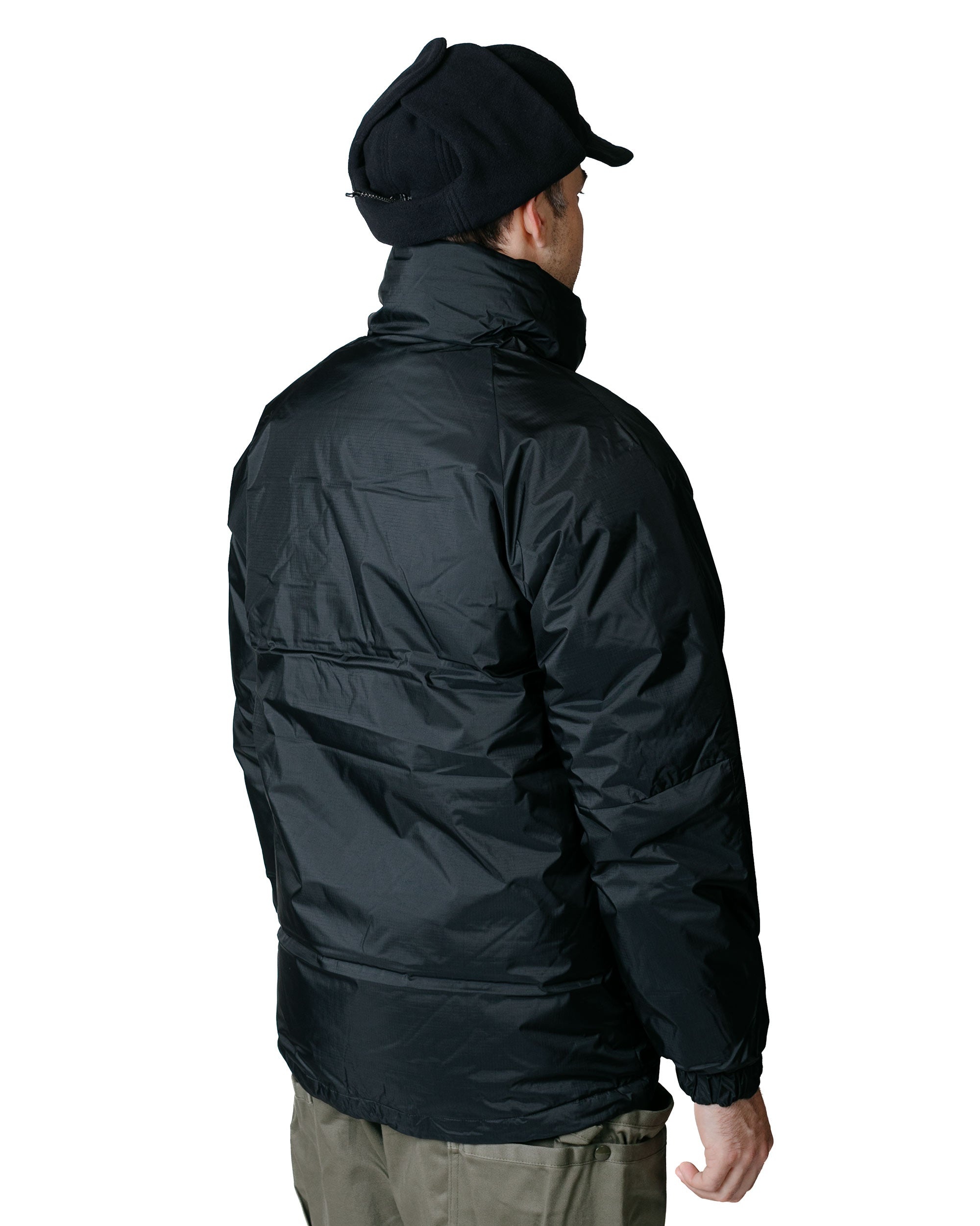 Aurora Stand Collar Down Jacket Black - 3