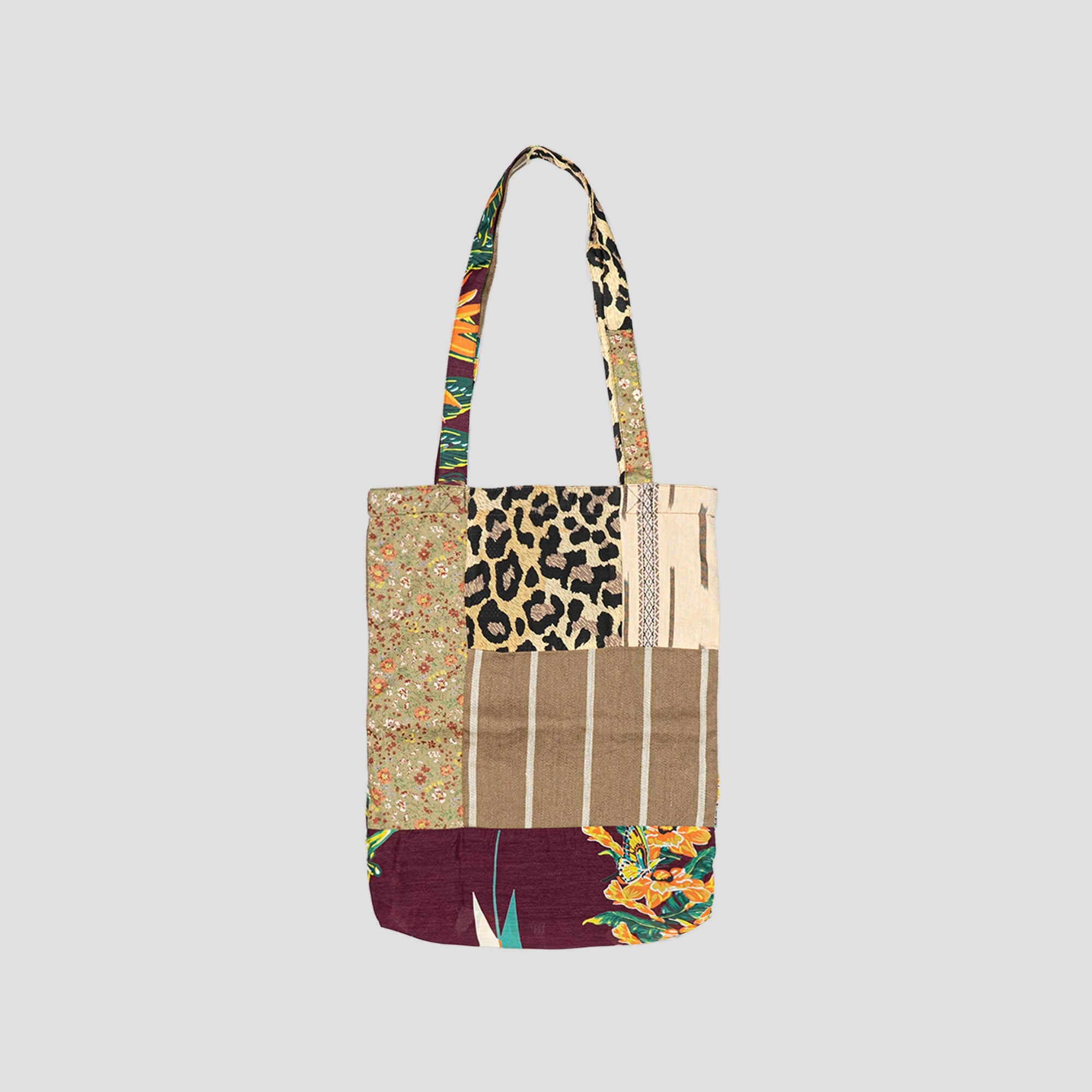 Kapital PATCHWORK NOVEL TOTE BAG | mhny | REVERSIBLE
