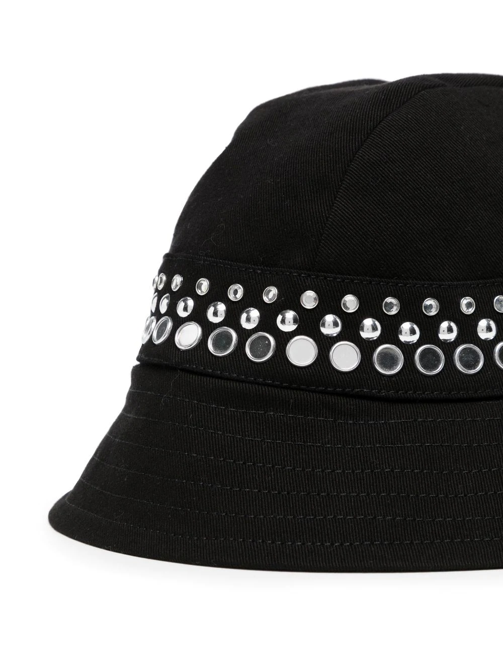 crystal-embellished detail hat - 2