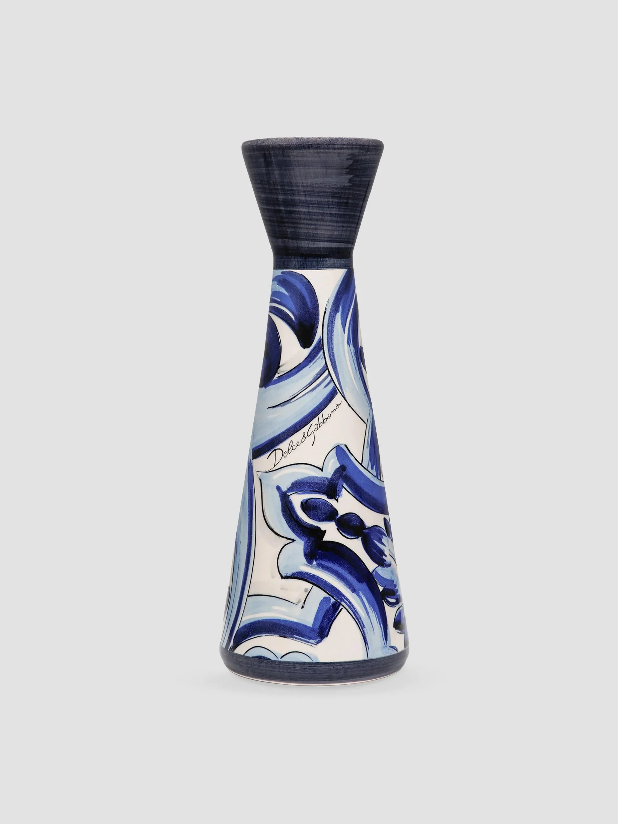 Blue Mediterraneo Ceramic Candleholder - Blue Mediterraneo - 1