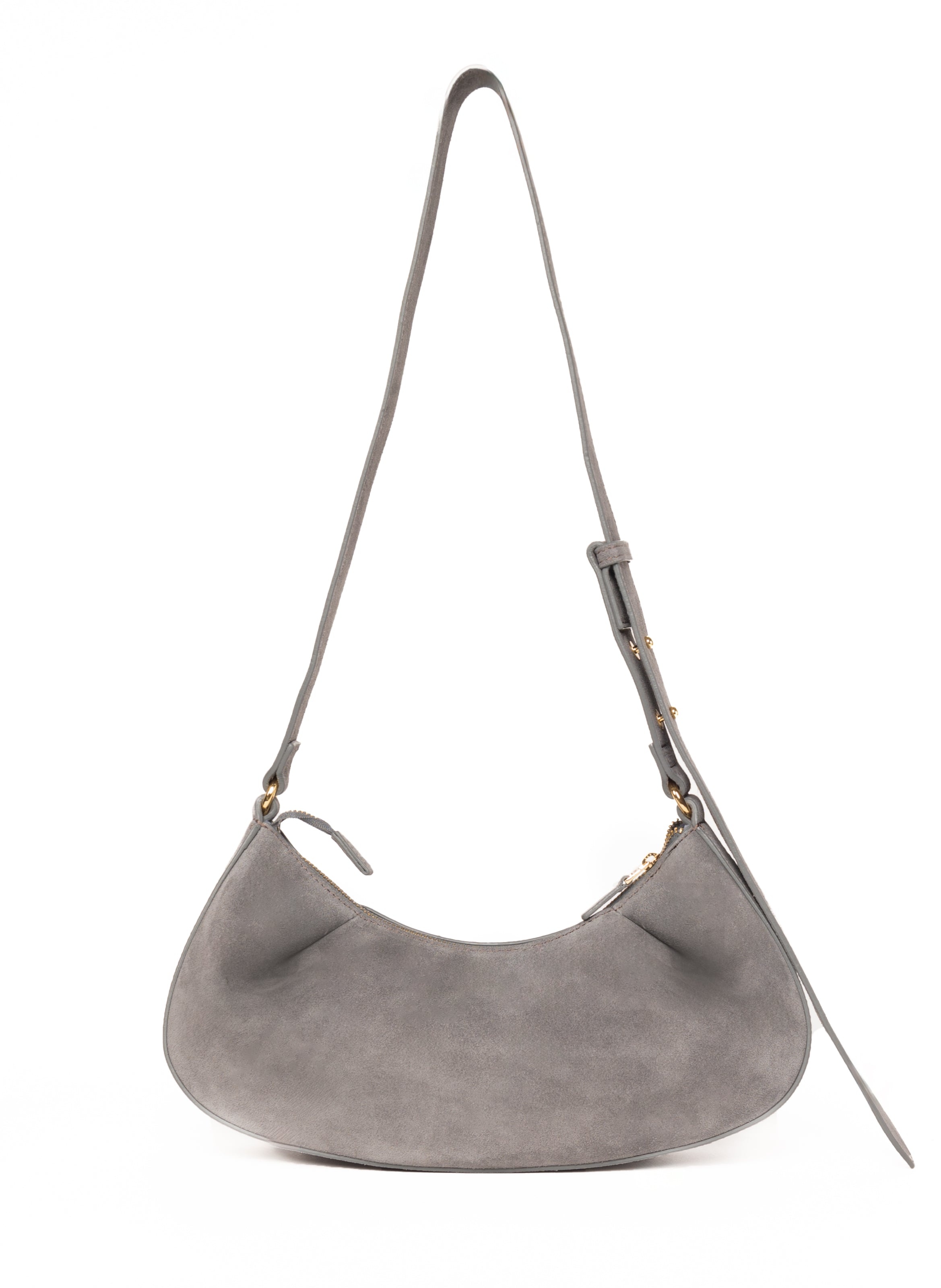 Dimple Moon Suede Grey - 1