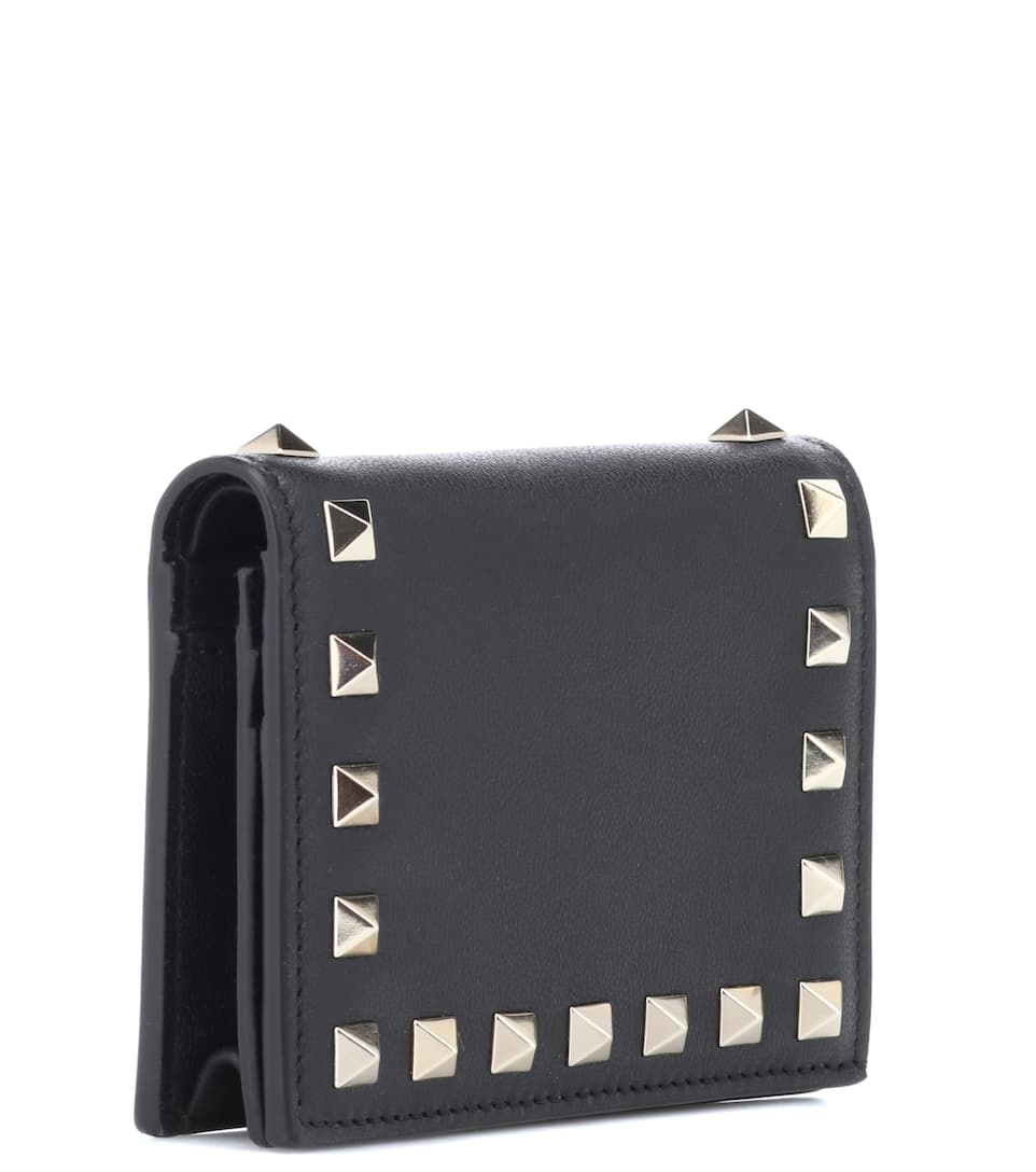 Valentino Garavani Rockstud leather wallet - 3