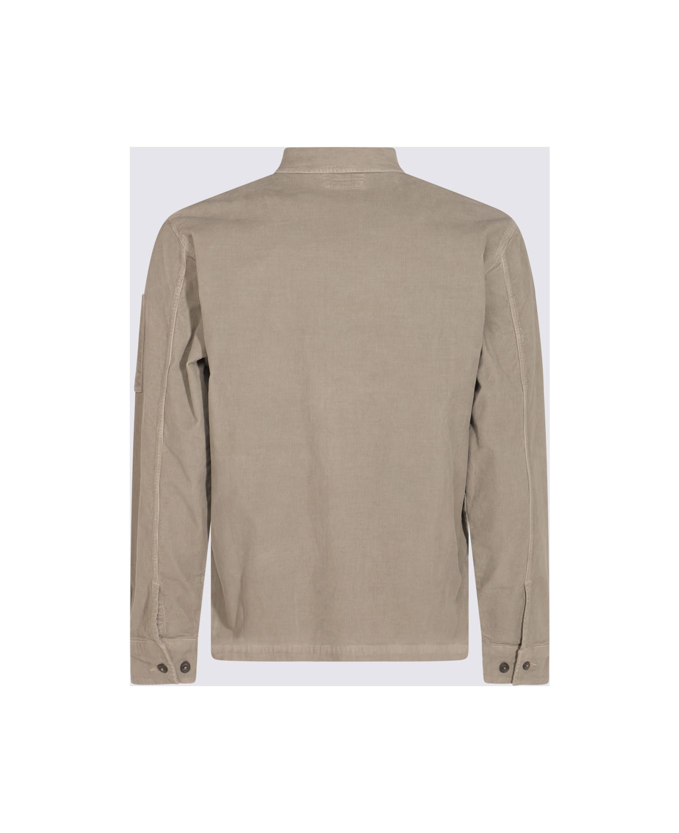 Beige Cotton Shirt - 2
