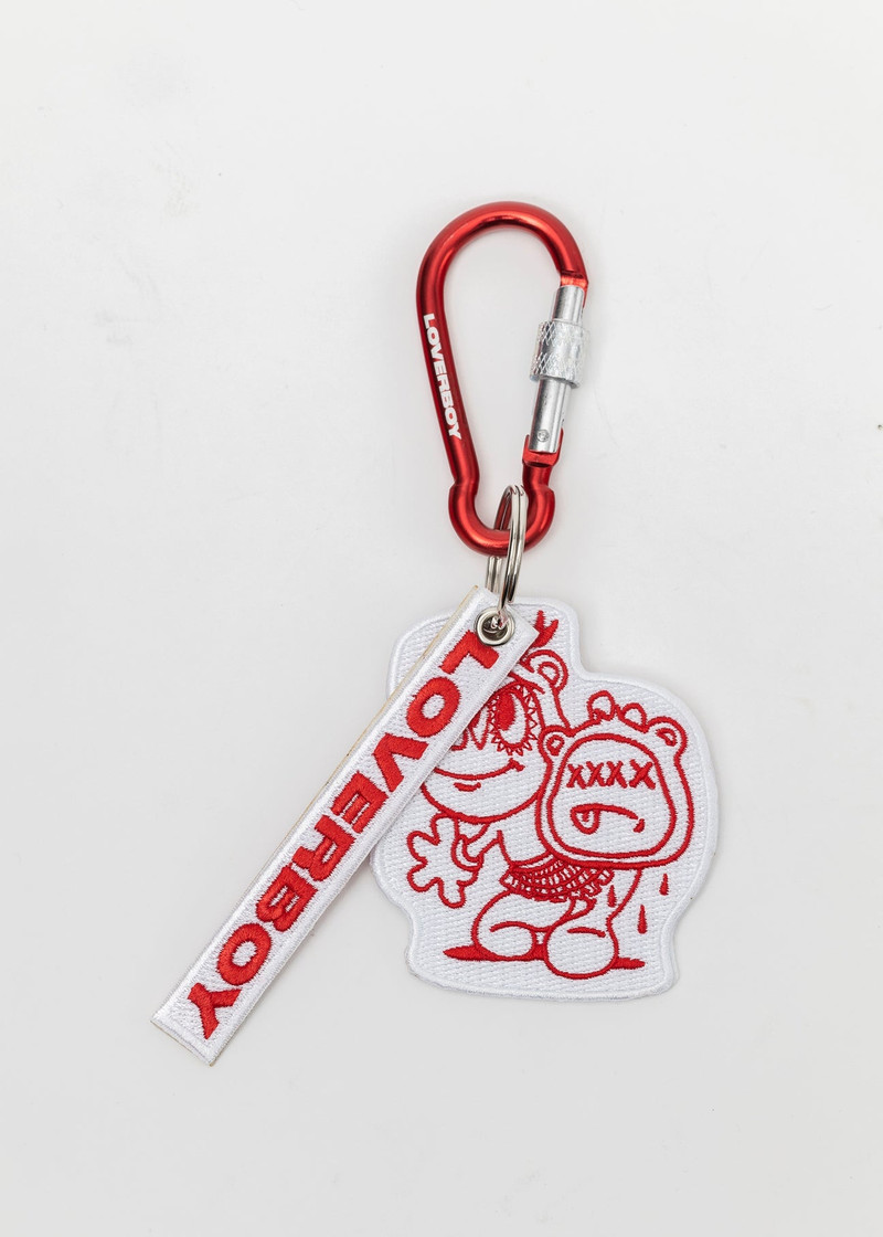 RED SCOT CHARACTER KEYRING 4