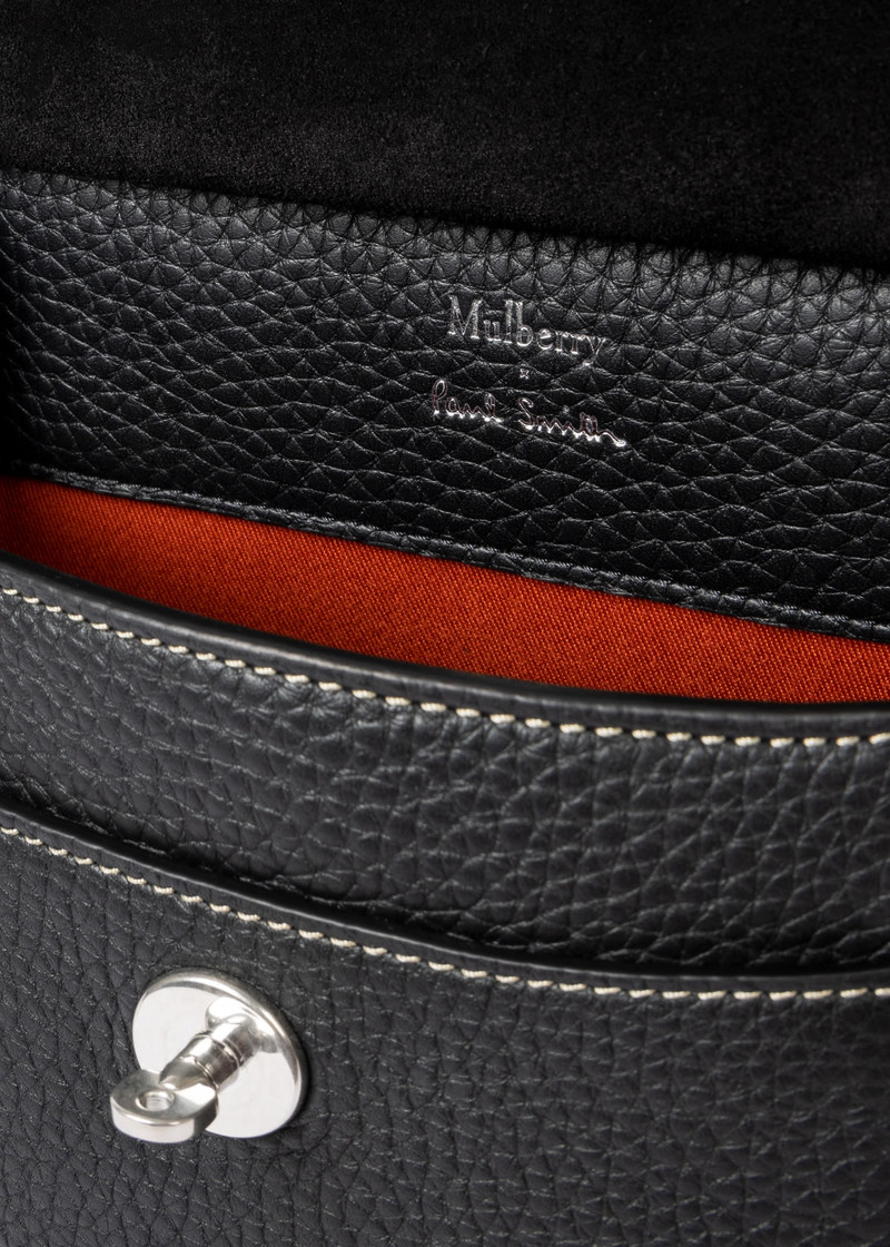 Mulberry x Paul Smith - Black Antony Bag 6