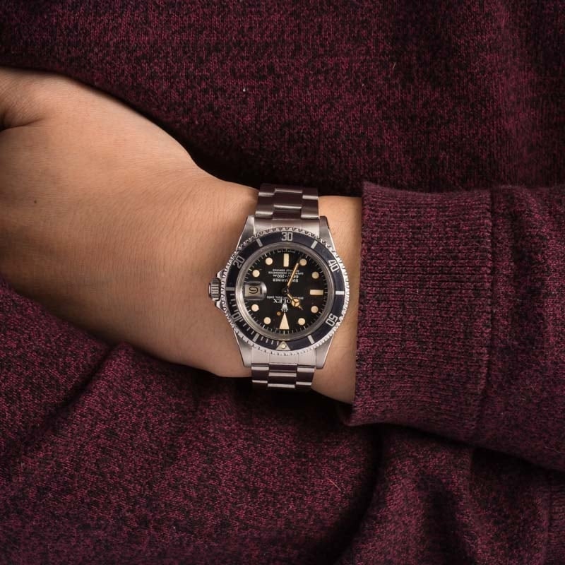 Vintage Rolex Submariner 1680 Stainless Steel Model - 9
