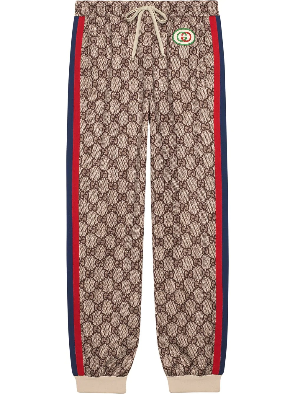 GG Supreme print jogging pants - 1