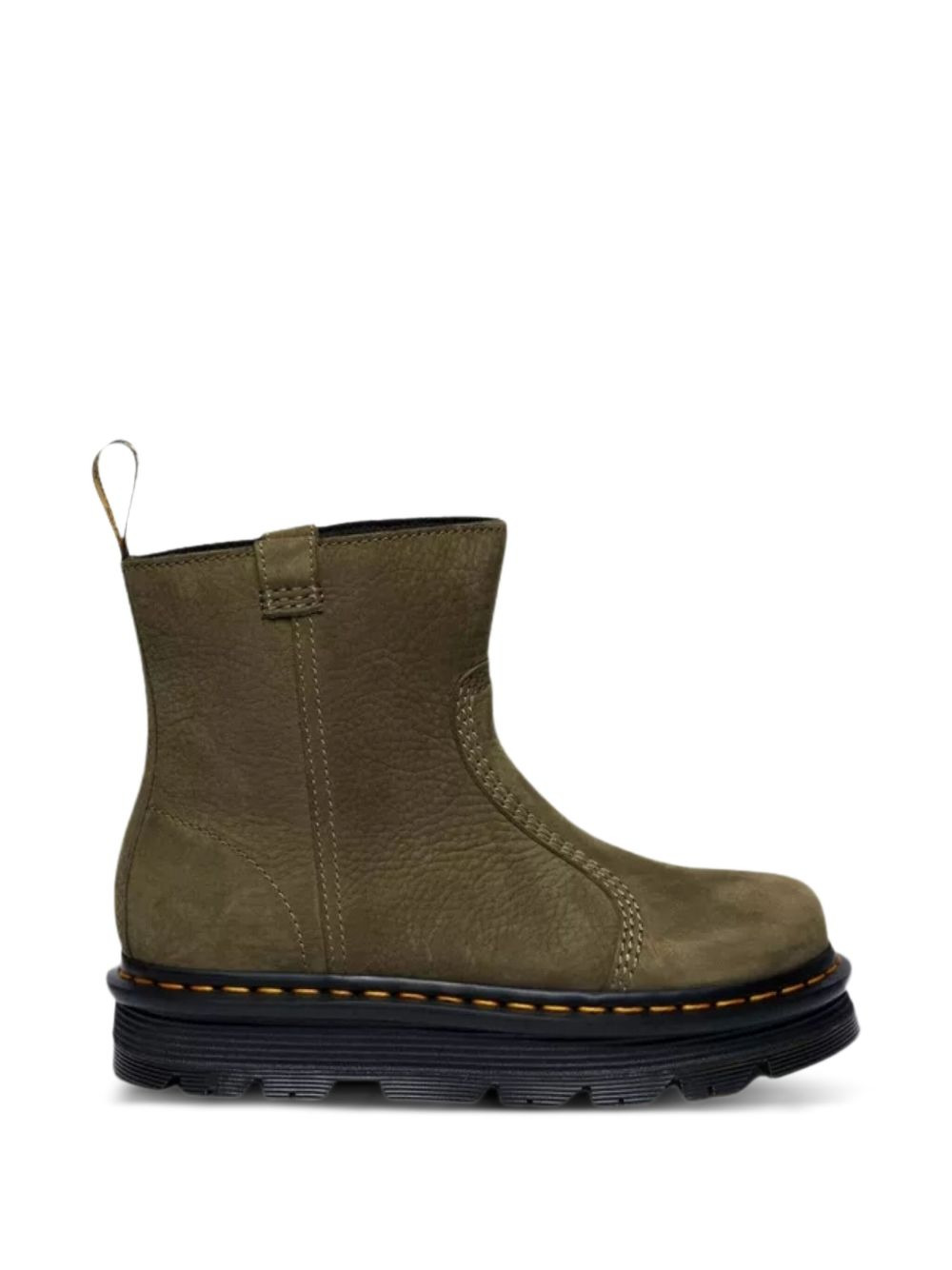leather platform boots - 2