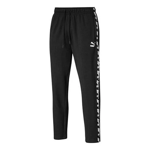 PUMA XTG Cuffed Sweatpants 'Black White' 595887-01 - 1