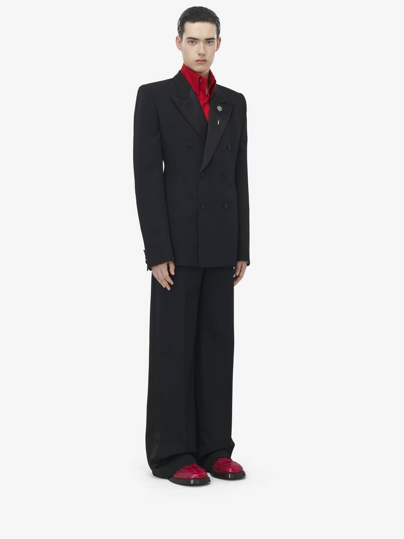 Double-breasted Tuxedo Jacket - 4