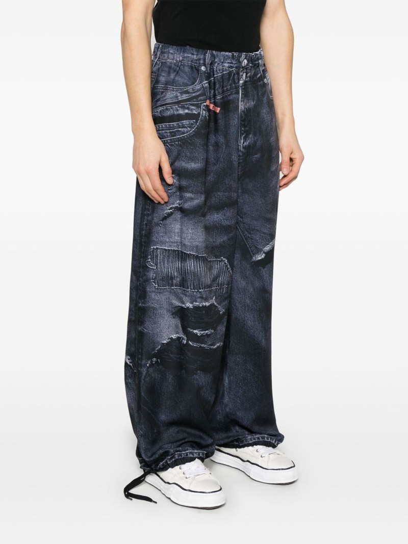 Maison MIHARAYASUHIRO Trompe l'oeil trousers outlook