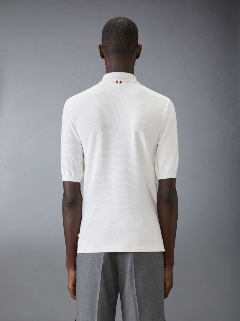 Thom Browne Silk Pique Pocket Polo outlook