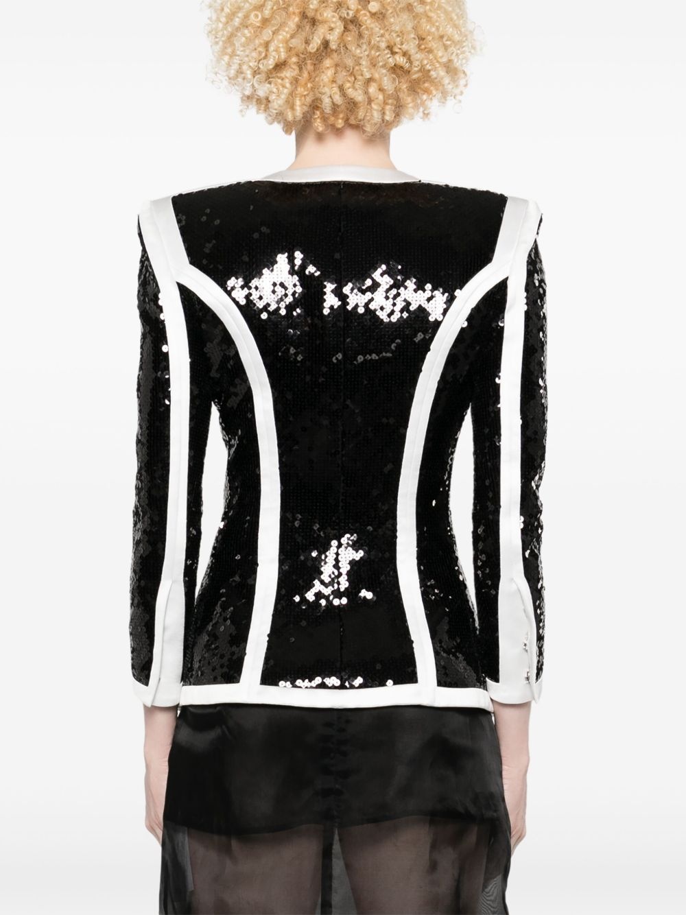 sequinned jacket - 4