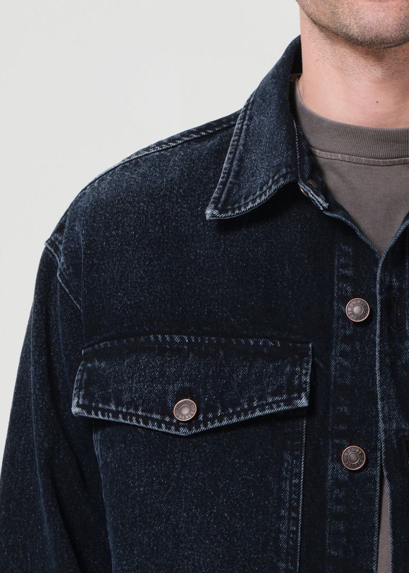 PARK DENIM SHIRT JACKET IN BOYD 6