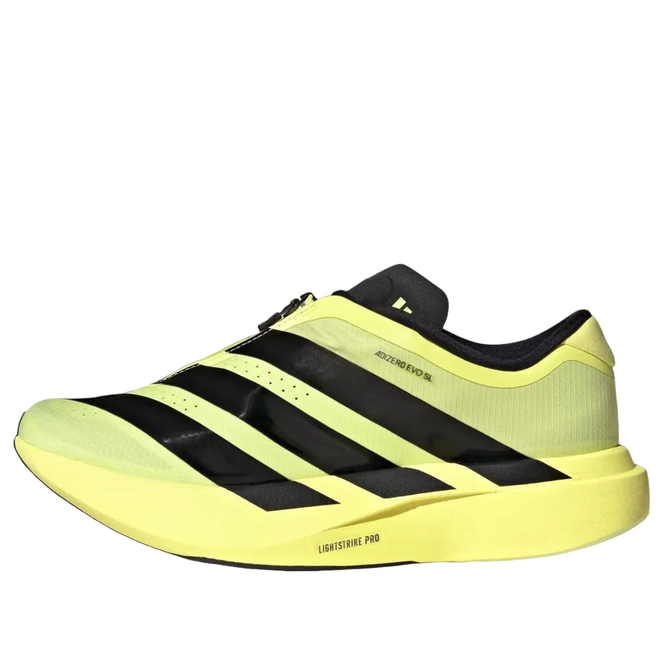 (WMNS) adidas Adizero Evo SL Zip 'Frozen Lemon Black' KI7911 - 1