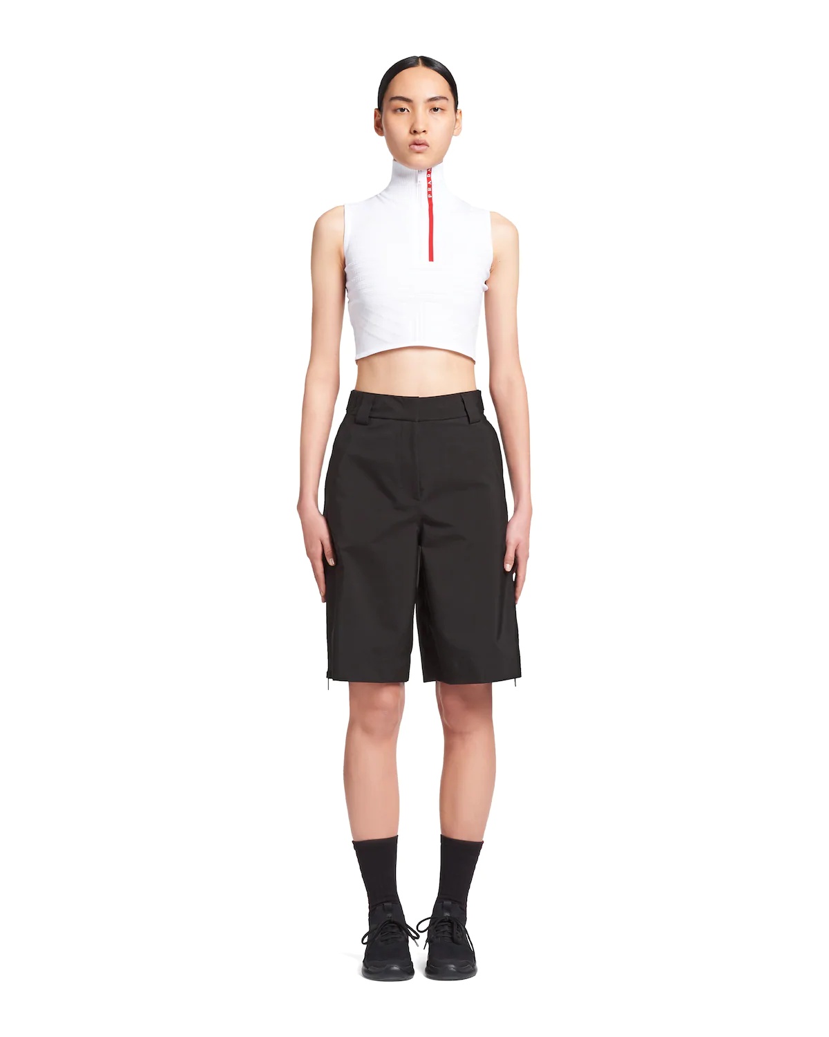 Oversized technical fabric Bermudas - 2