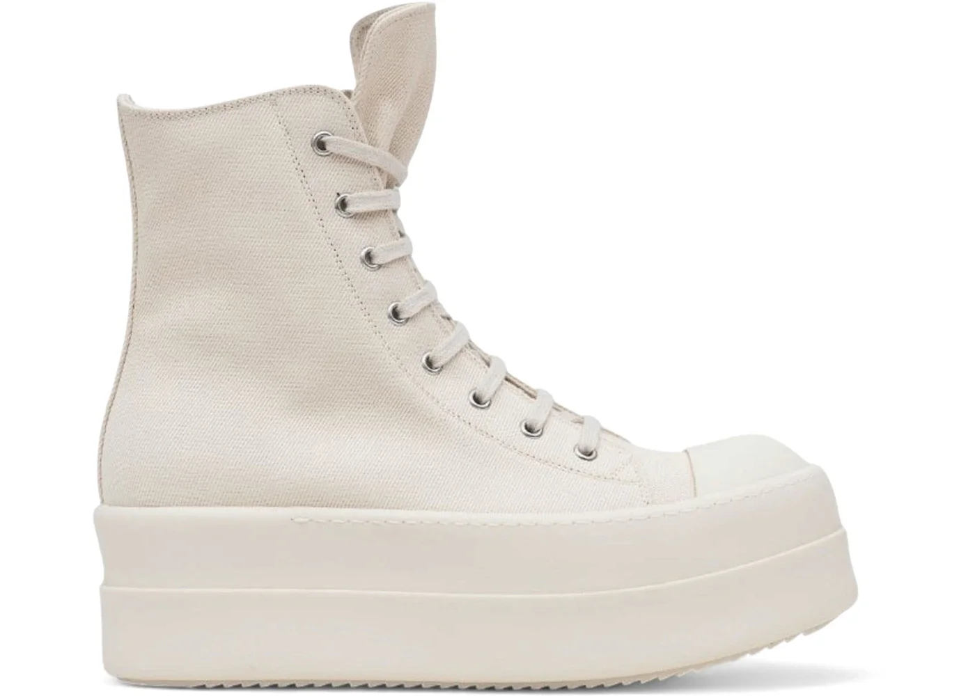 Rick Owens DRKSHDW Mega Bumper Sneaks Milk - 1
