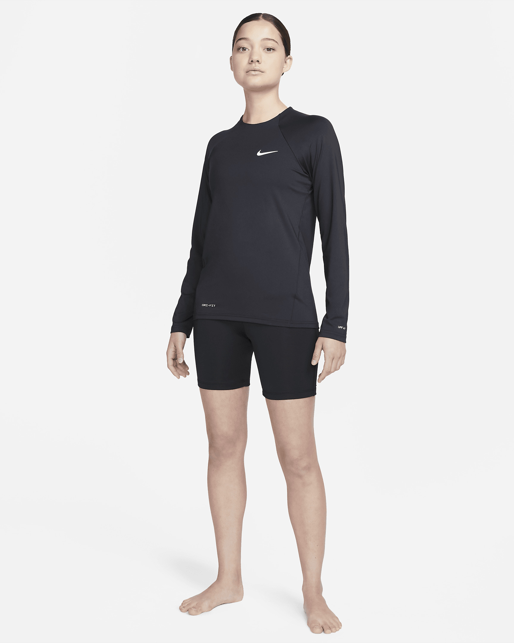 Nike Essential Women's Long-Sleeve Hydroguard Swim Shirt - 6