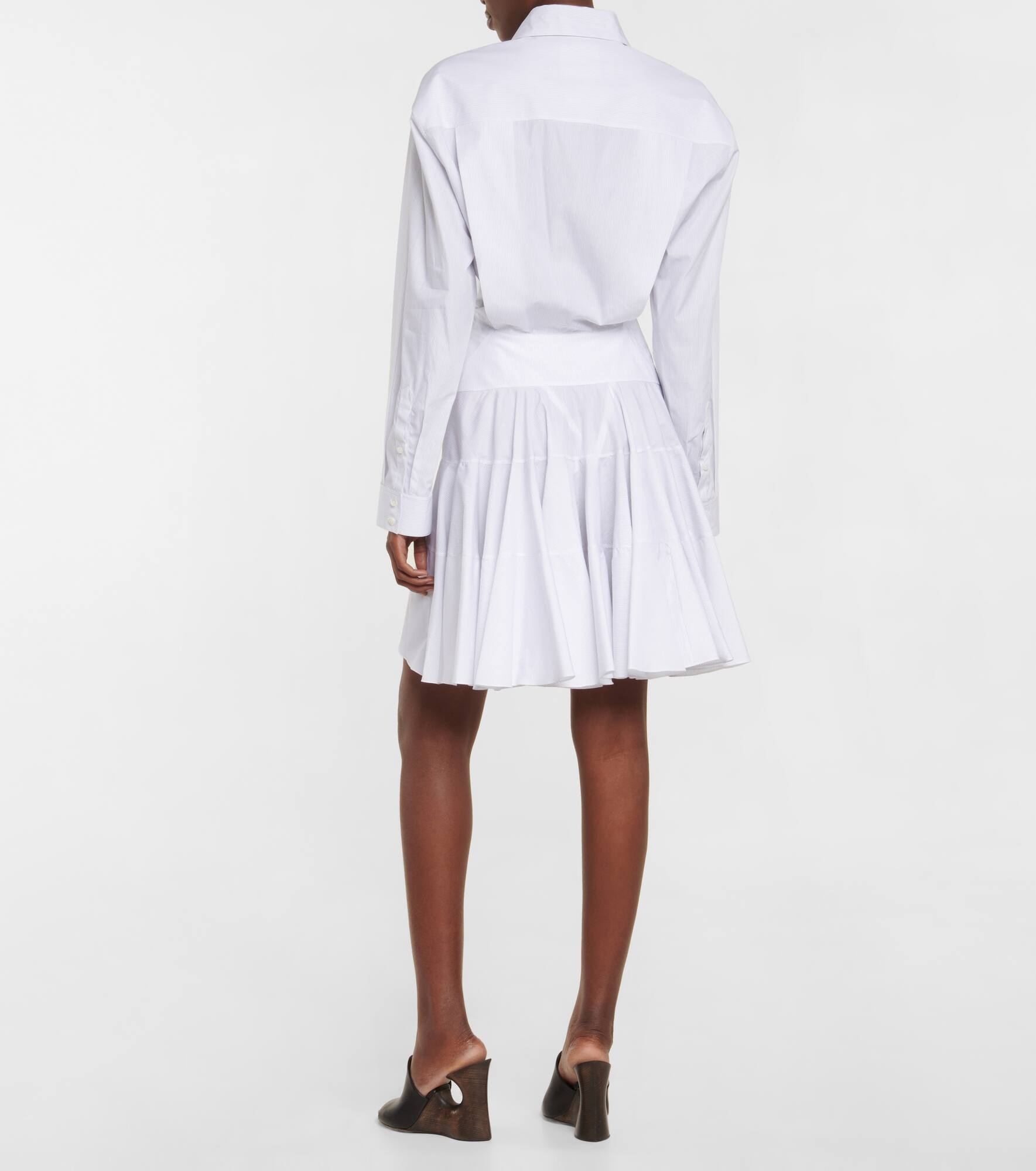 Cotton shirt dress - 3