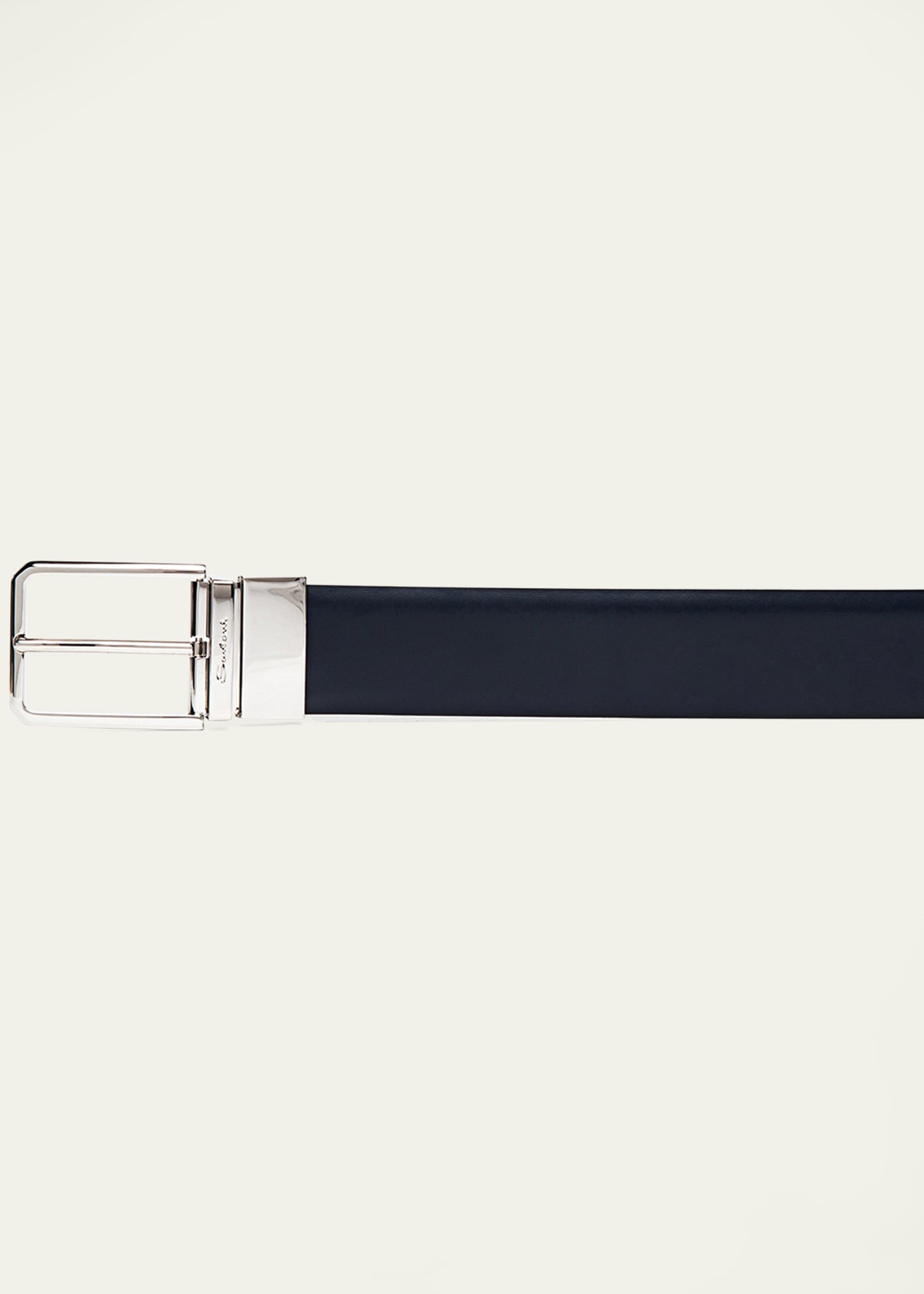 Men's Reversible Leather Belt - 2