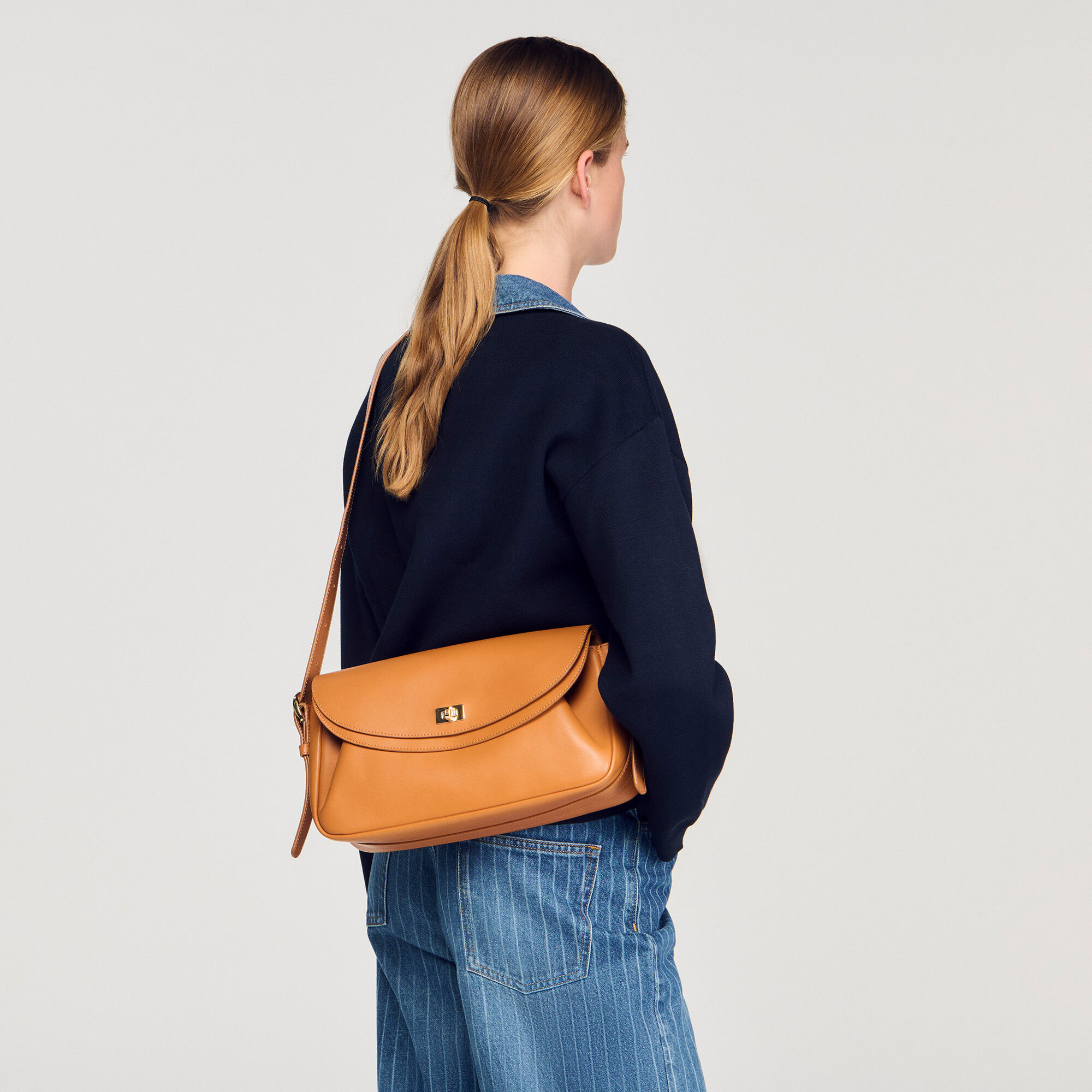 LE MAMBO PLAIN LEATHER BAG - 6
