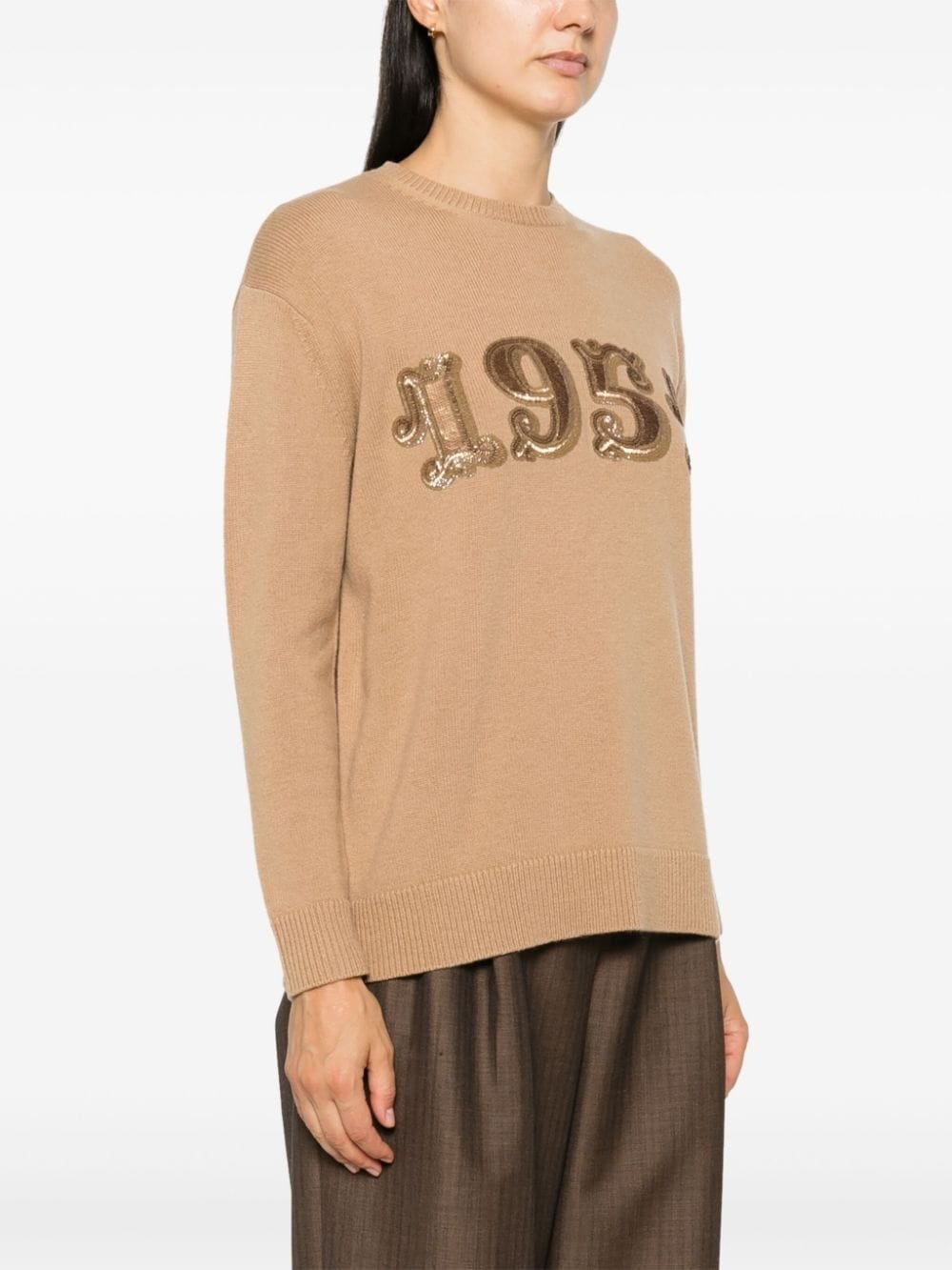 Wool and cashmere blend sweater - 4