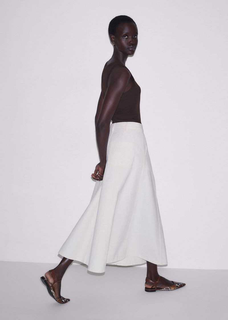 A-Line Maxi Skirt 5