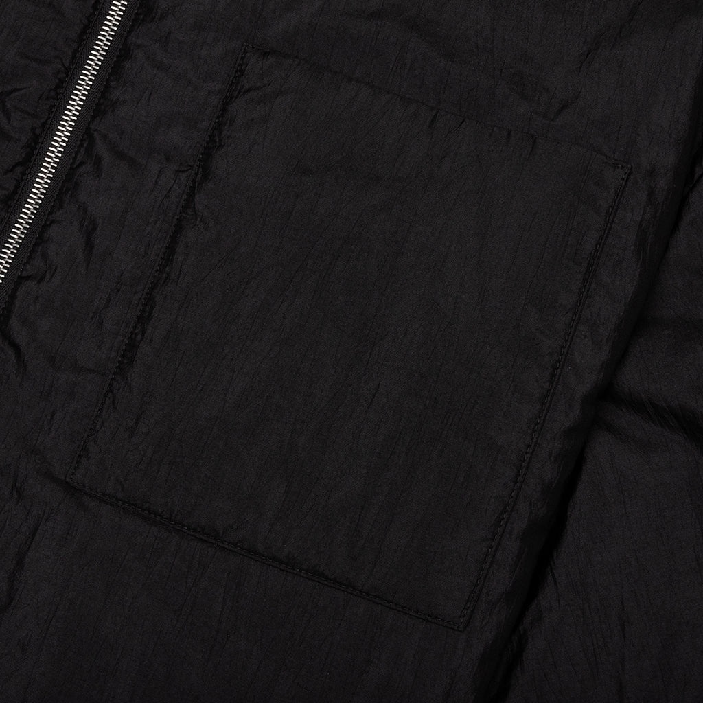 ZIP UP SHIRT - BLACK - 3