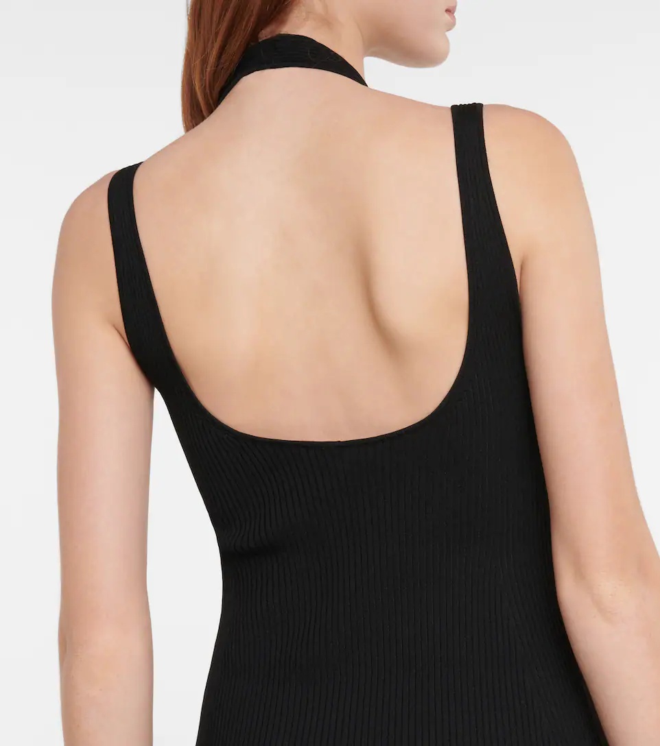 Black Tube Midi Dress - 9