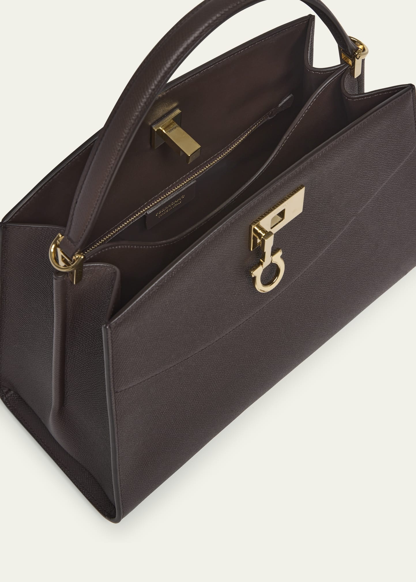 The New Studio Box Leather Top-Handle Bag - 3