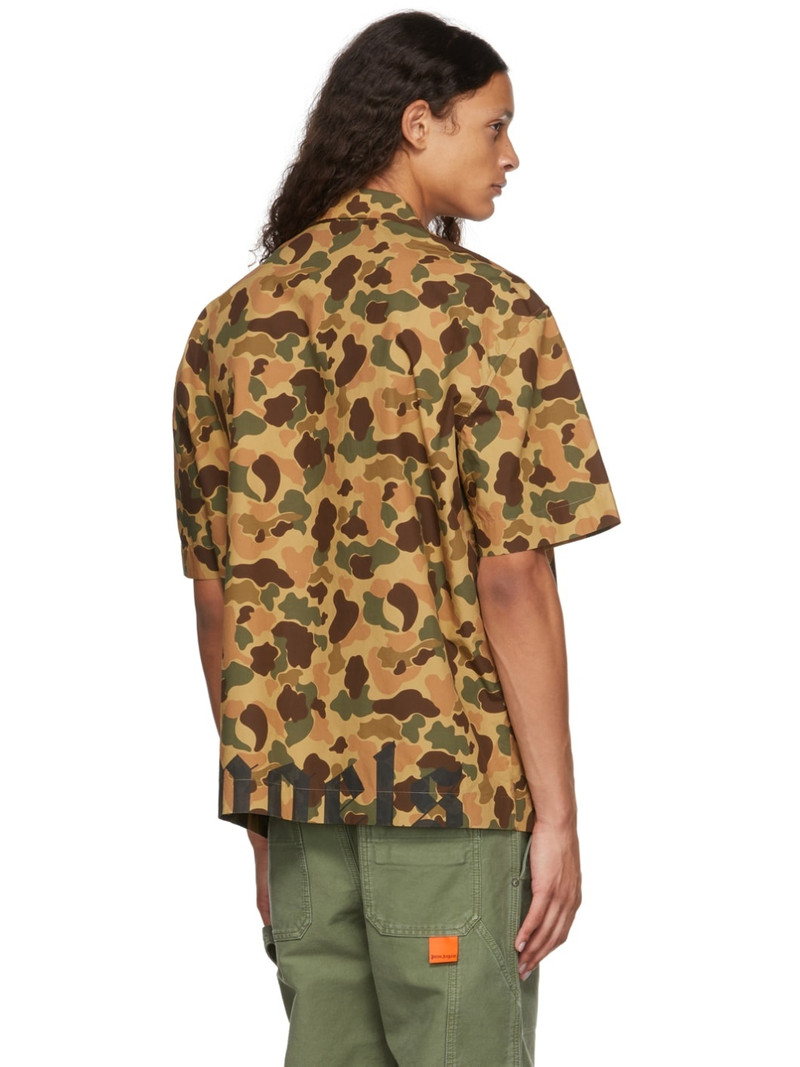 Multicolor Camo Bowling Shirt 3