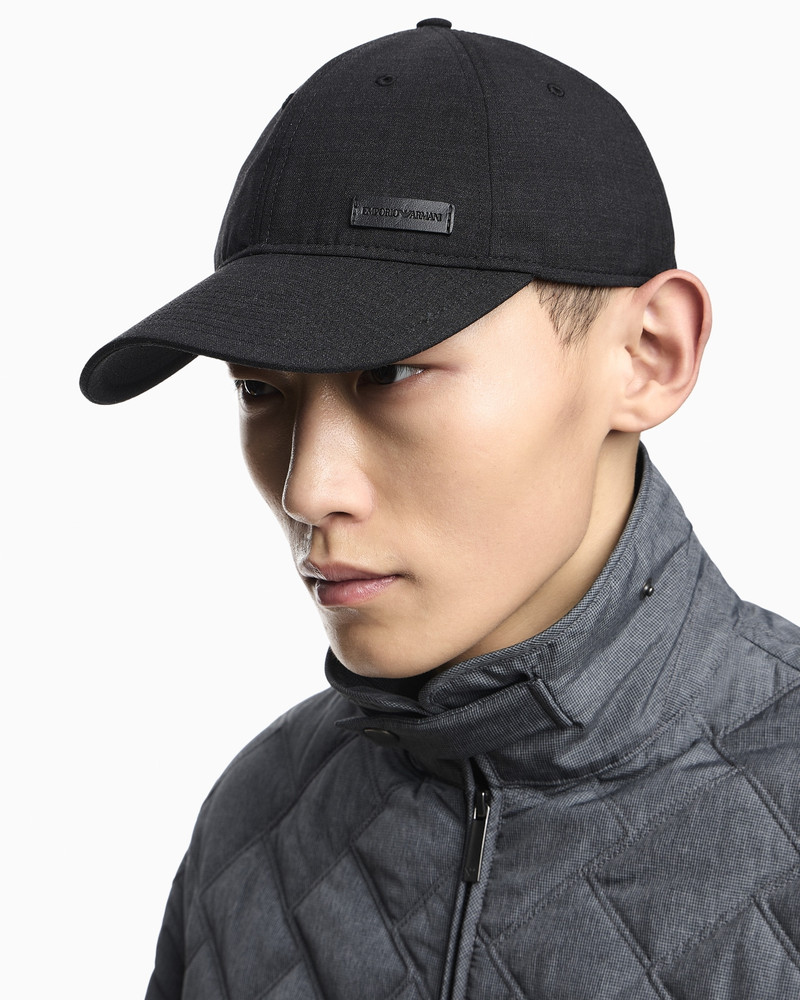 EMPORIO ARMANI QUILTED NYLON BLOUSON WITH AN ALL-OVER CHECK MICRO PRINT outlook