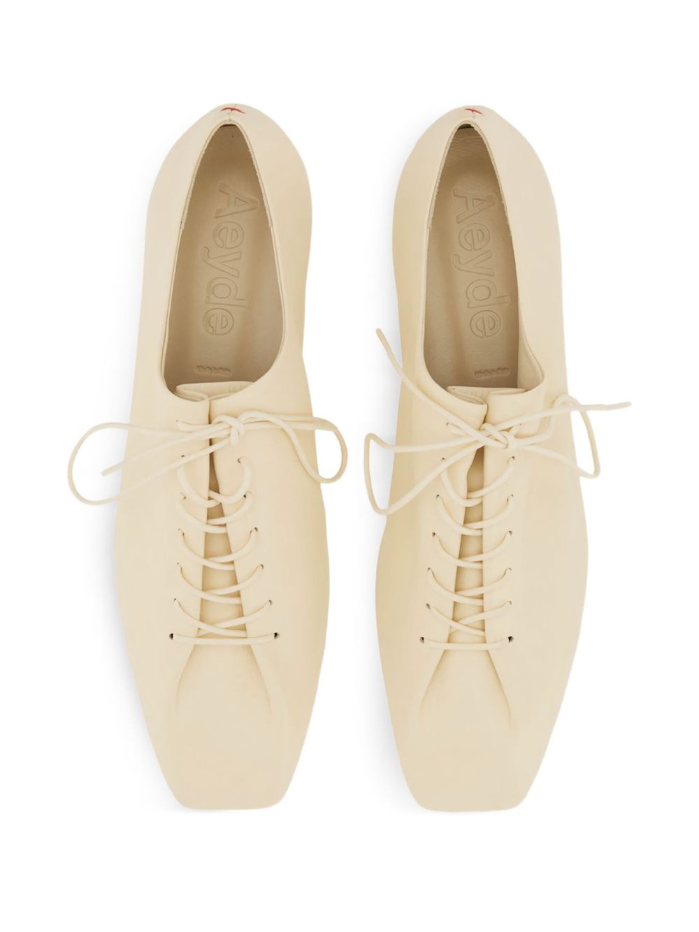 lace-up leather shoes - 4