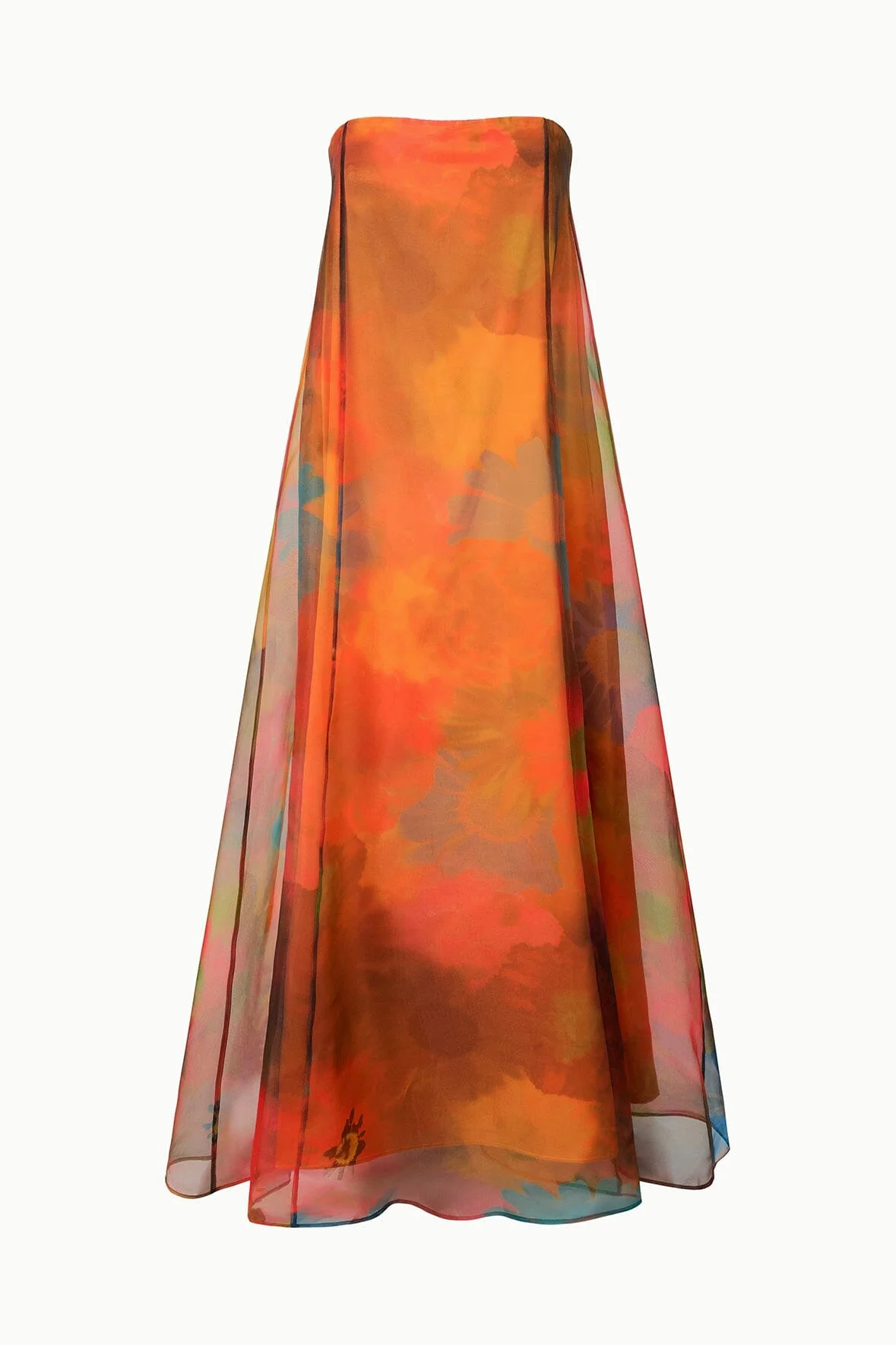 STAUD ALLYSON DRESS SUPERBLOOM - 1