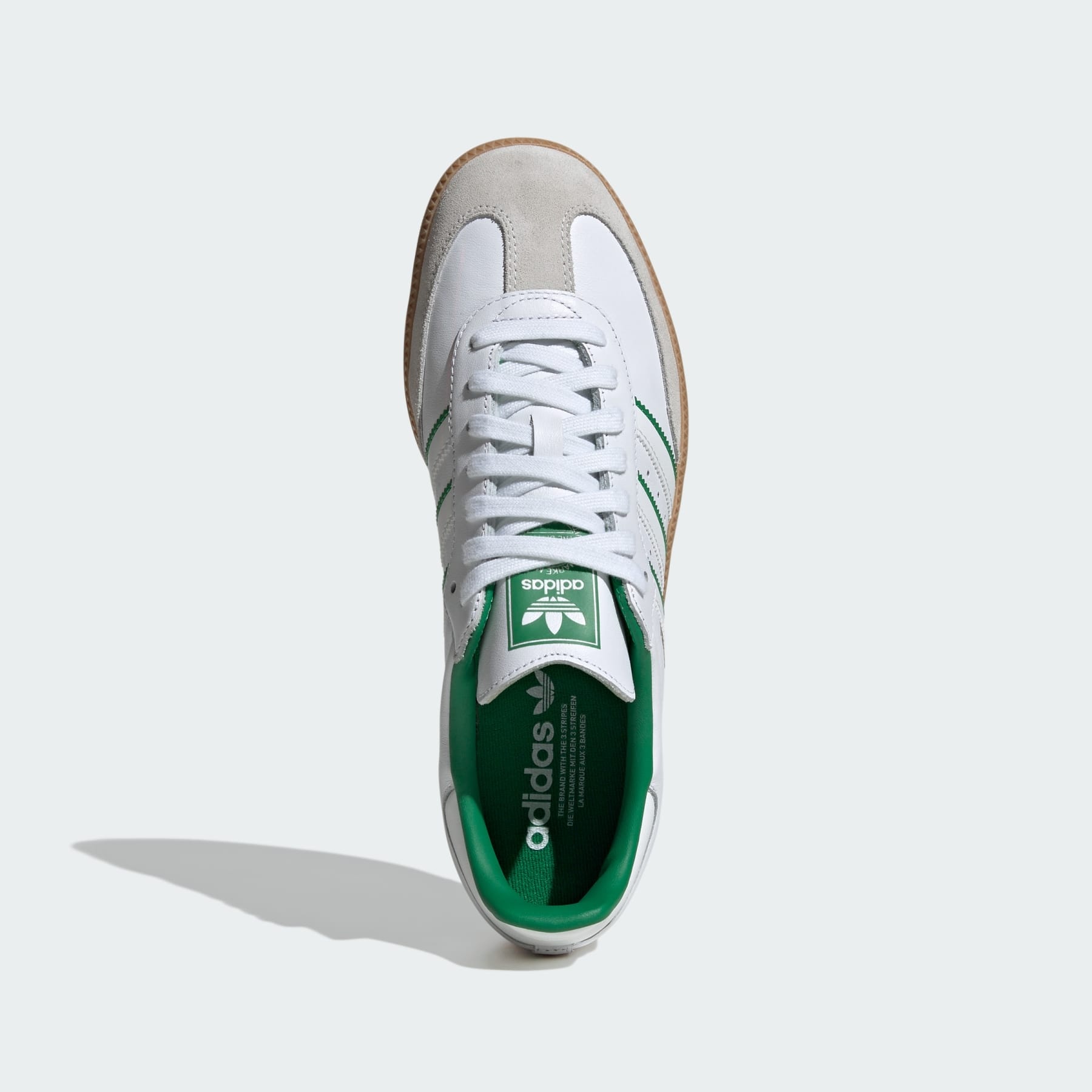 adidas gazelle silver green womens adidas Originals Samba OG Men's Shadow Green/Cream White/Gold Metallic Shoes, Size: 8 main image 1