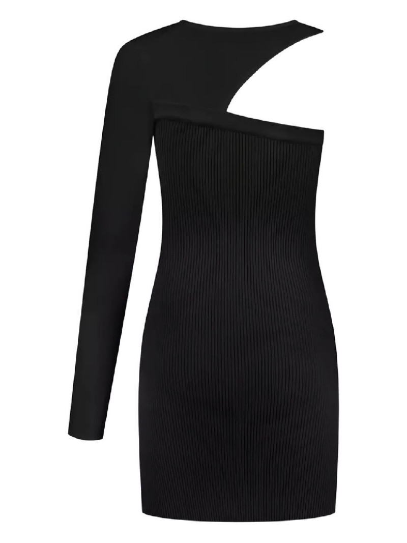 Tnino one-sleeve cut-out dress 5