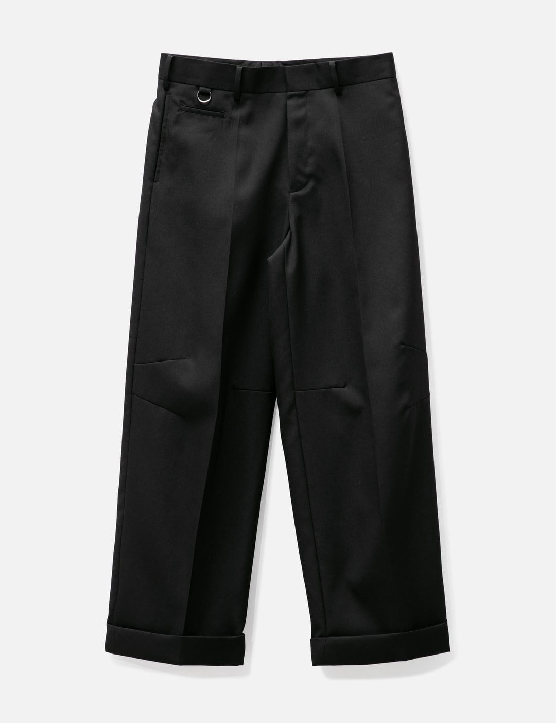 WIDE CUFFED TAILORED PANTS - 1