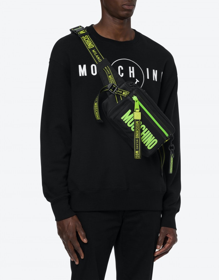 MOSCHINO RECYCLE WAIST BAG - 5