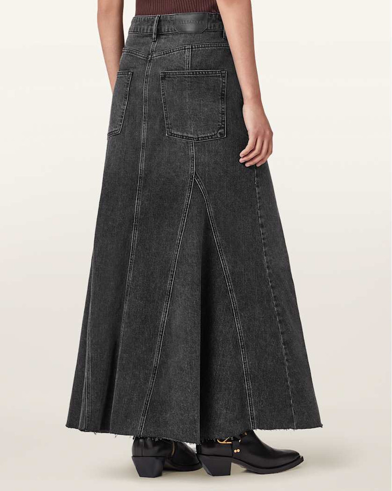 ALMA HIGH RISE DENIM SKIRT 7