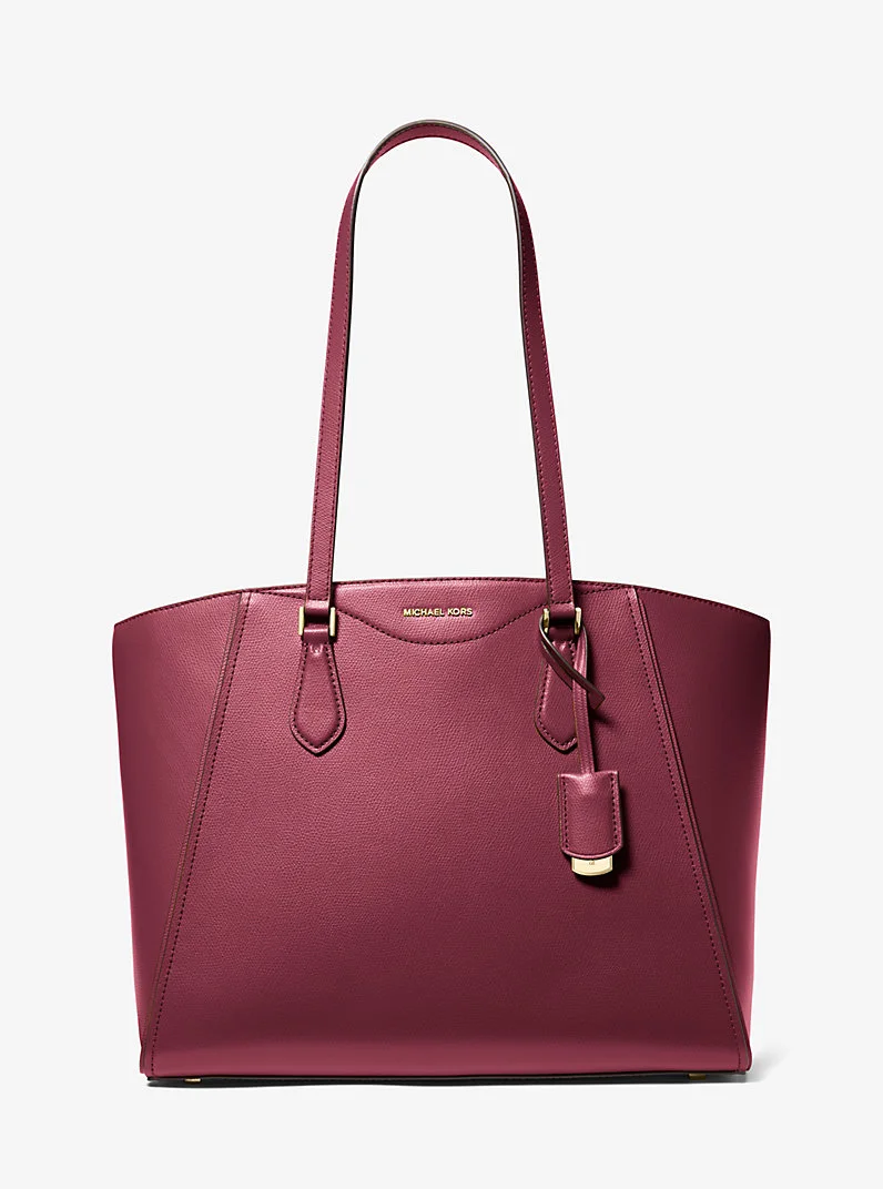 Taryn Large Leather Tote Bag - 1