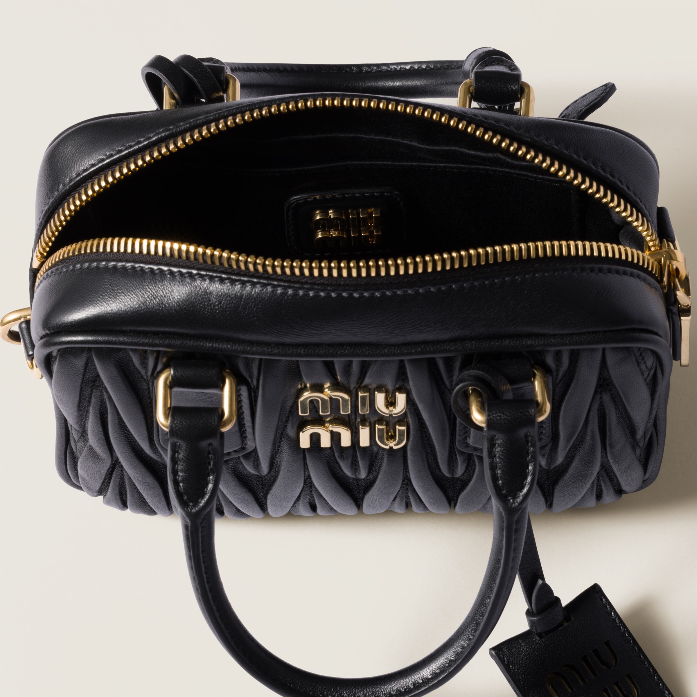 Arcadie Matelassé nappa leather bag - 4
