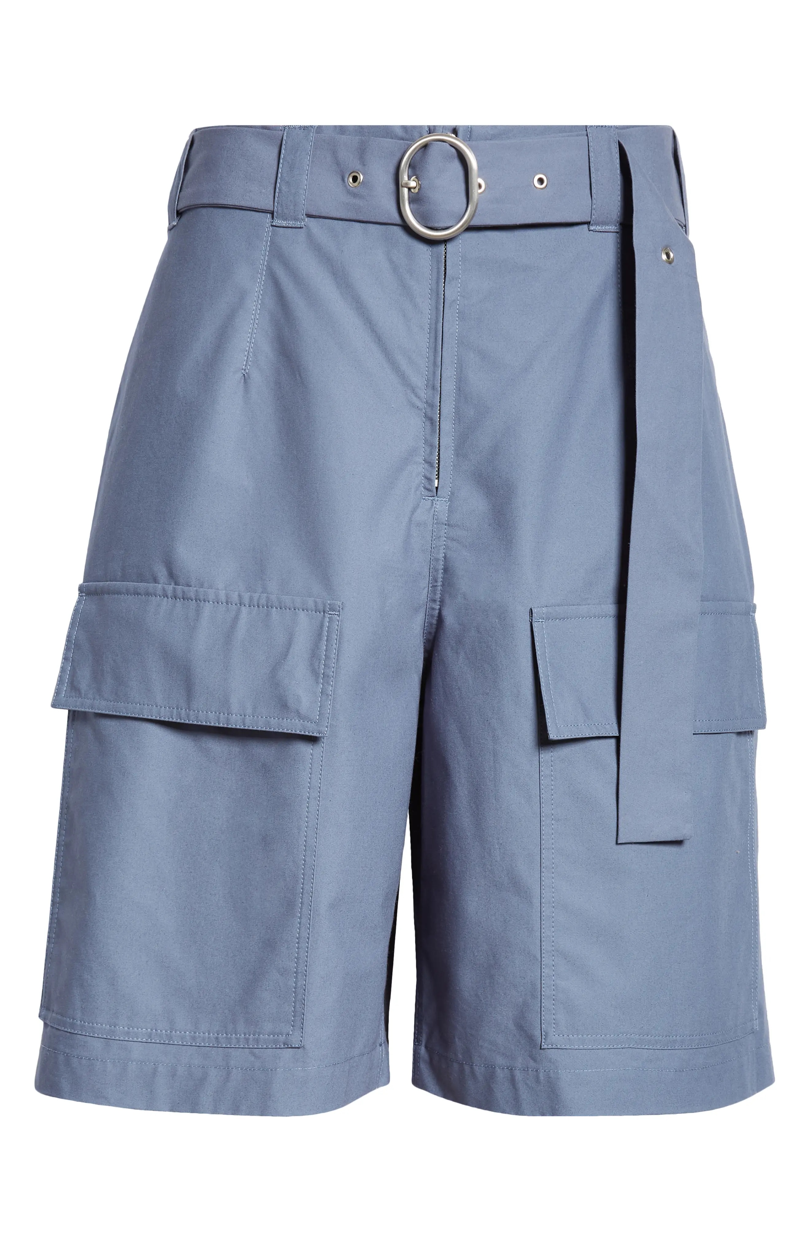 Belted Cargo Trouser Shorts - 5
